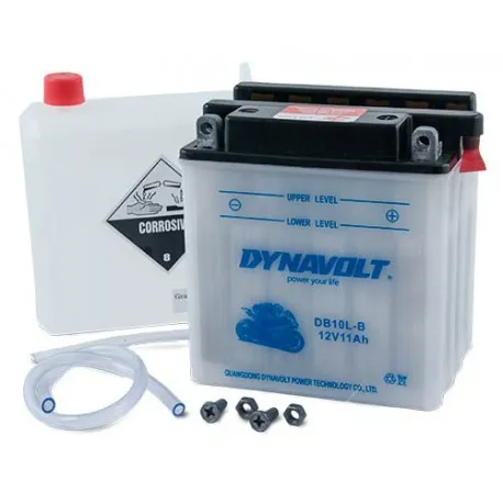 Bateria 12n10-3b Dynavolt  12v-10ah