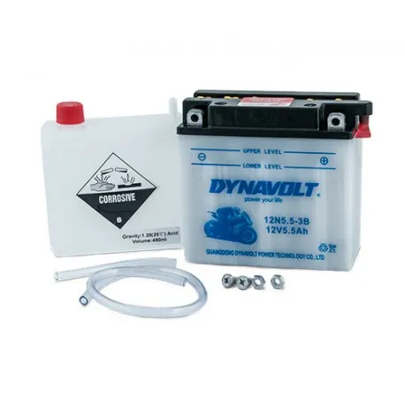 Bateria 12n5.5-3b Dynavolt  12v-5.5ah