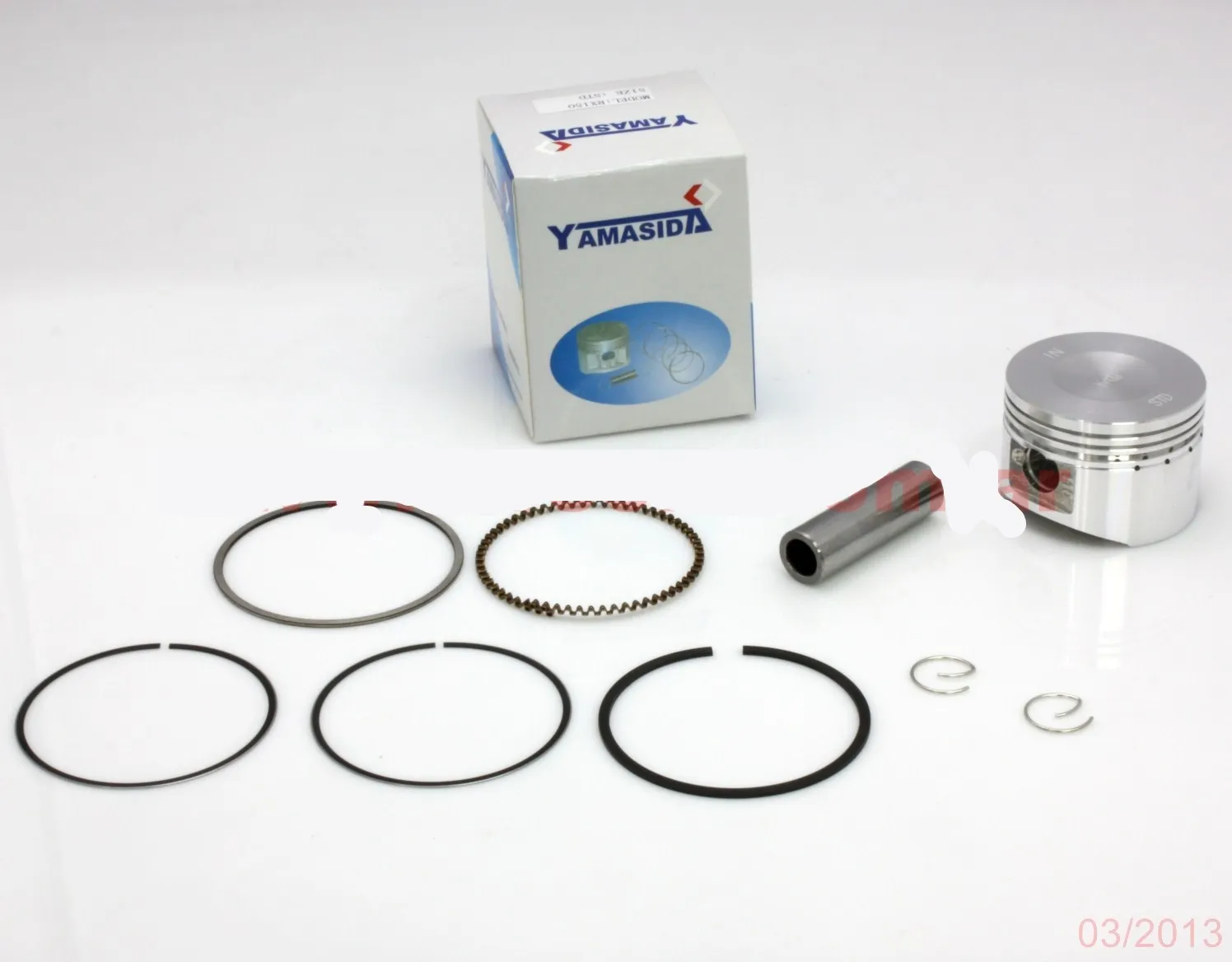 Piston Hon Cg 125 Es-Ks/Titan 2000 56.5 Mm  Std.