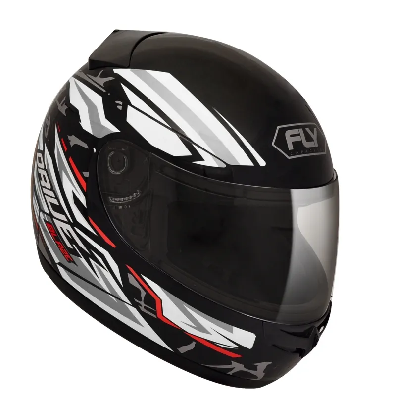 Casco Fly  L  Negro/Blanco