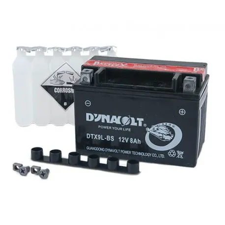 Bateria Dtx9l-Bs Dynavolt  12v-8ah Libre Mant.