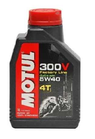 Aceite 4 T X 1 L  5w40 Motul 300 V Sintetico