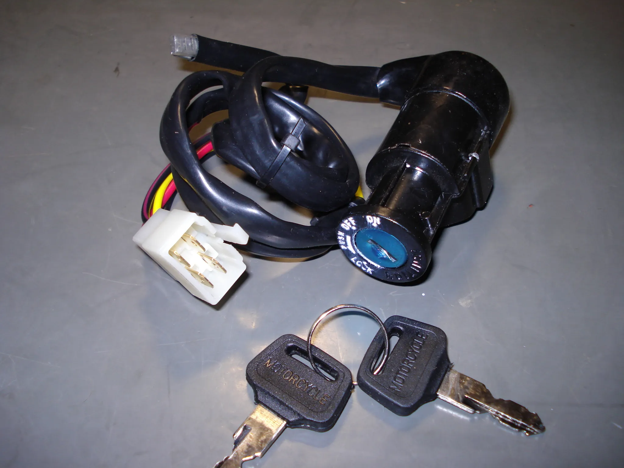 Llave Contacto Honda Wave 5+1 Cables