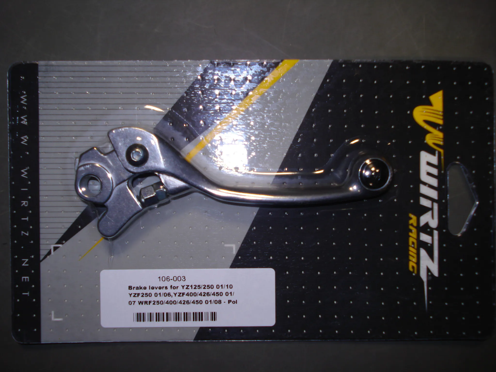 Manija Freno Yz125-250/Yzf/Wrf Plata Wirtz