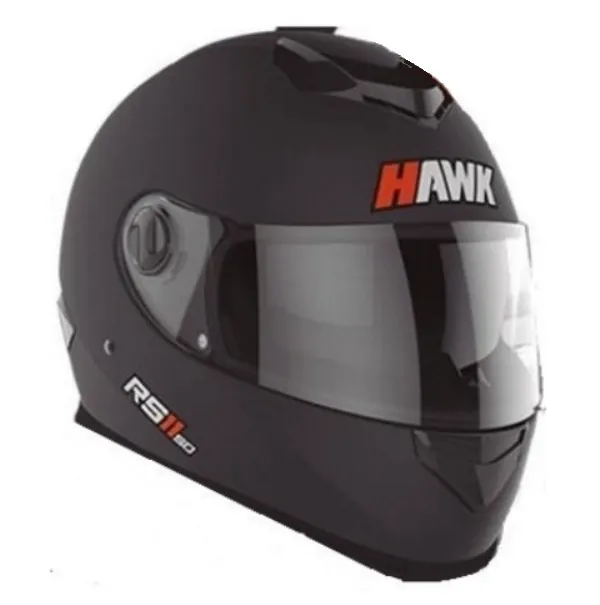 Casco Hawk Liso  Xl Negro Mate   Rs11