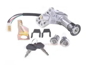 Llave Contacto Gilera Super + 2 Cerradura Asiento